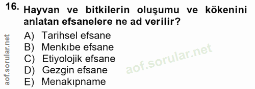Soru 16