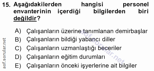 Soru 15