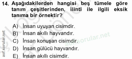 Soru 14