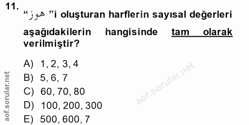 Soru 11