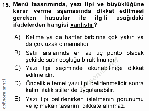Soru 15