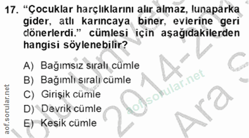 Soru 17