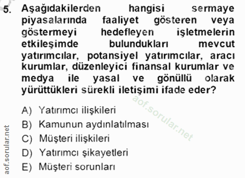 Soru 5