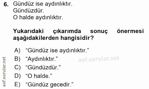 Soru 6