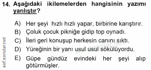 Soru 14
