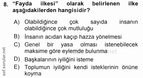 Soru 8