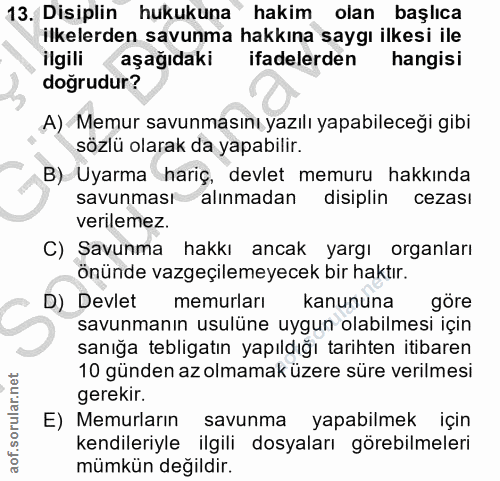 Soru 13