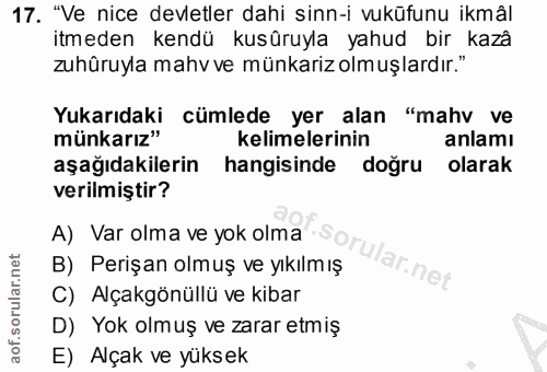 Soru 17