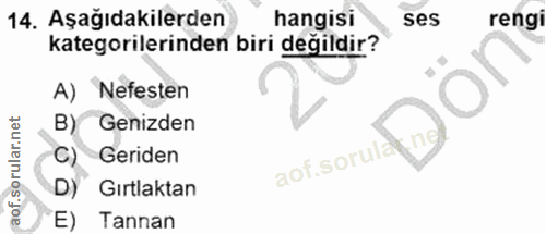 Soru 14