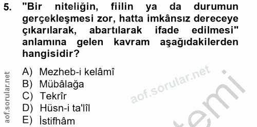 Soru 5