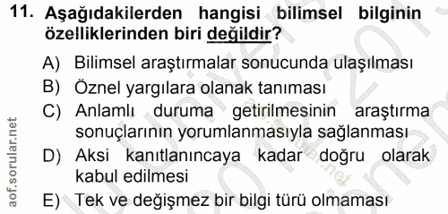 Soru 11