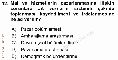 Soru 12