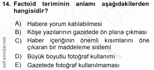 Soru 14