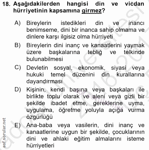 Soru 18