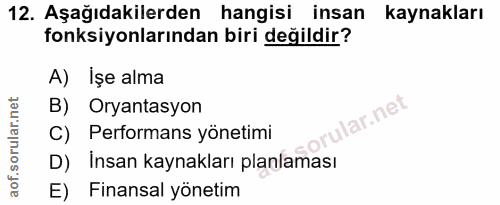 Soru 12