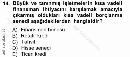 Soru 14