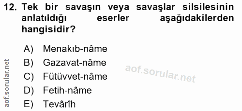 Soru 12