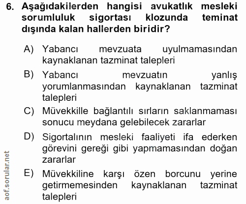 Soru 6