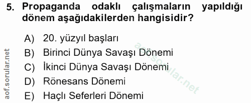 Soru 5