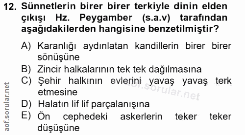 Soru 12
