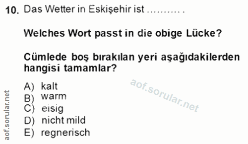 Soru 10