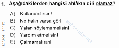Soru 1