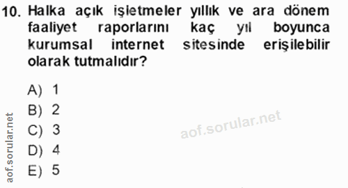 Soru 10