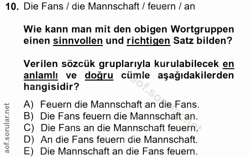 Soru 10