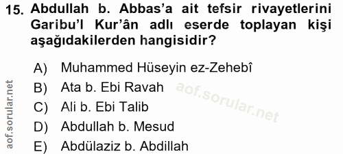 Soru 15