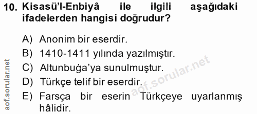 Soru 10