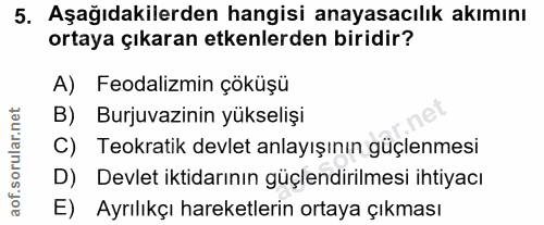 Soru 5