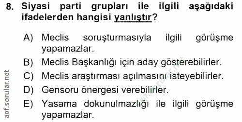 Soru 8