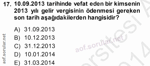 Soru 17
