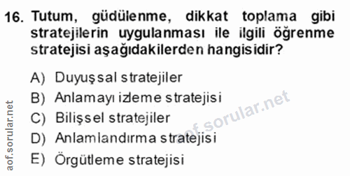 Soru 16