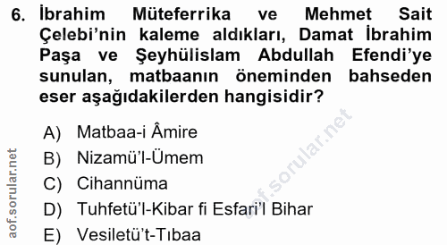 Soru 6