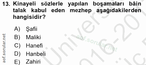 Soru 13
