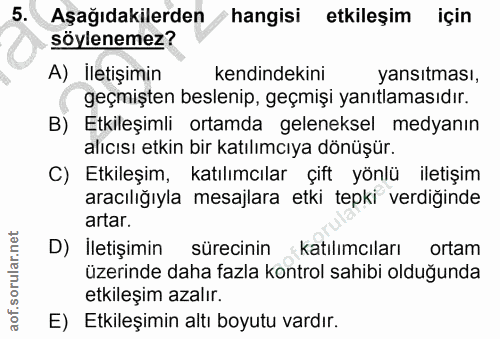 Soru 5