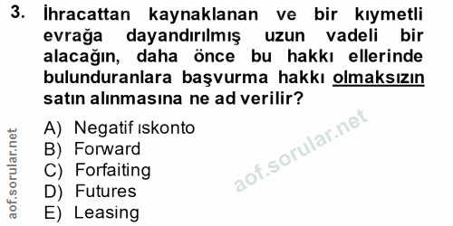 Soru 3