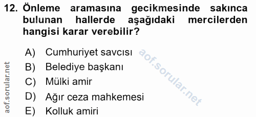 Soru 12