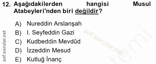 Soru 12