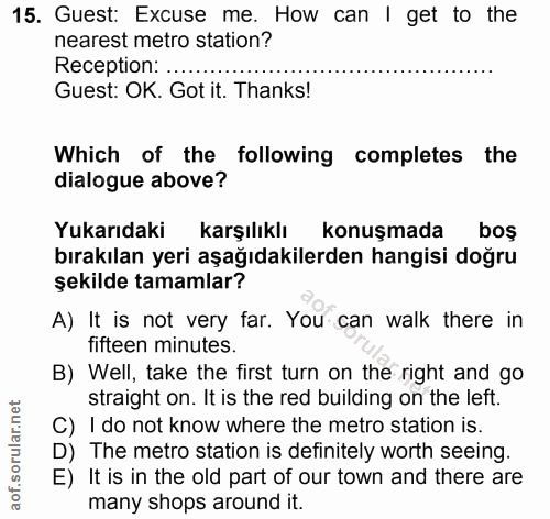 Soru 15