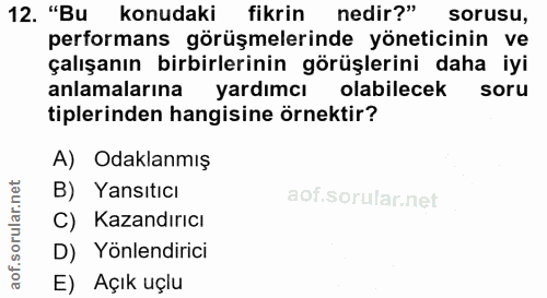 Soru 12