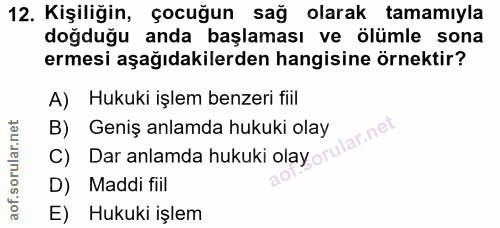 Soru 12