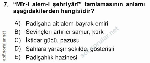 Soru 7