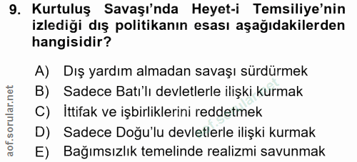 Soru 9