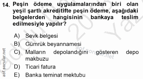 Soru 14