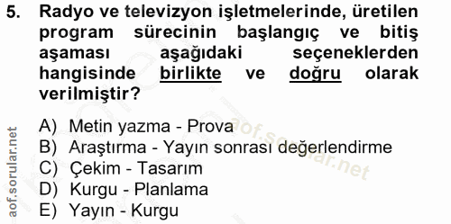 Soru 5