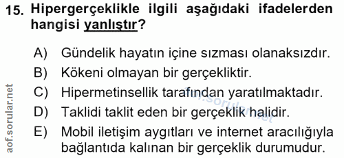 Soru 15