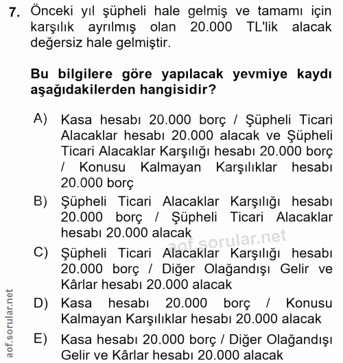 Soru 7