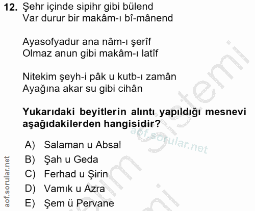 Soru 12